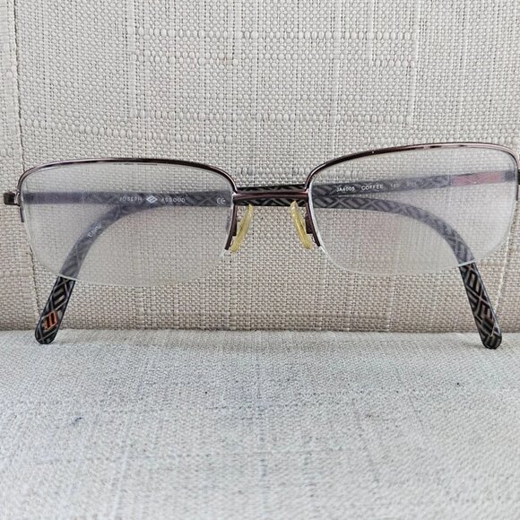 Joseph Abboud Men Glasses Frame Half Rim Eyewear Eyeglasses 53[]18 135 - Picture 4 of 13